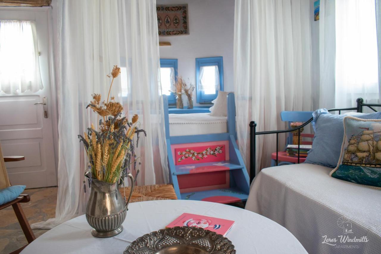 Appartement Leros Windmills à Panteli Extérieur photo