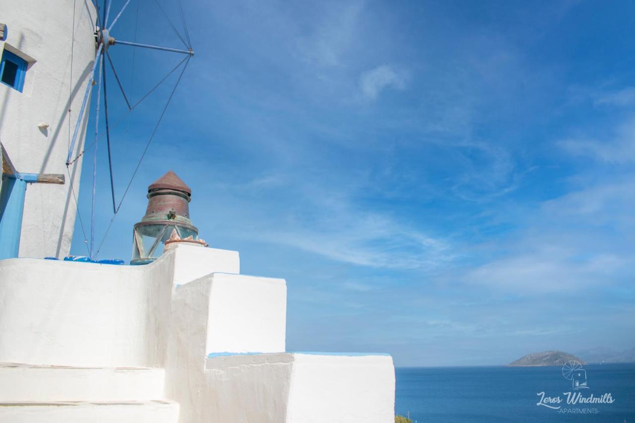 Appartement Leros Windmills à Panteli Extérieur photo
