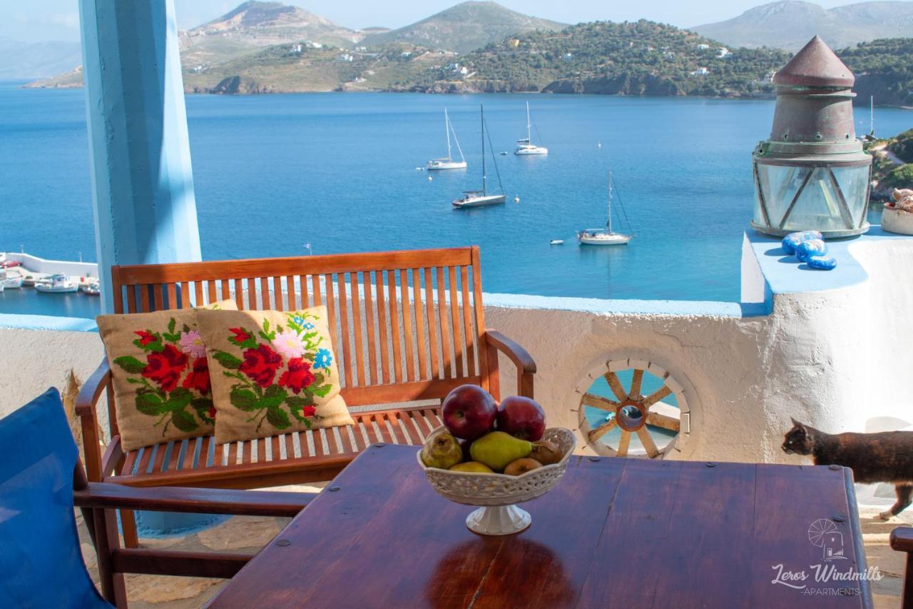 Appartement Leros Windmills à Panteli Extérieur photo