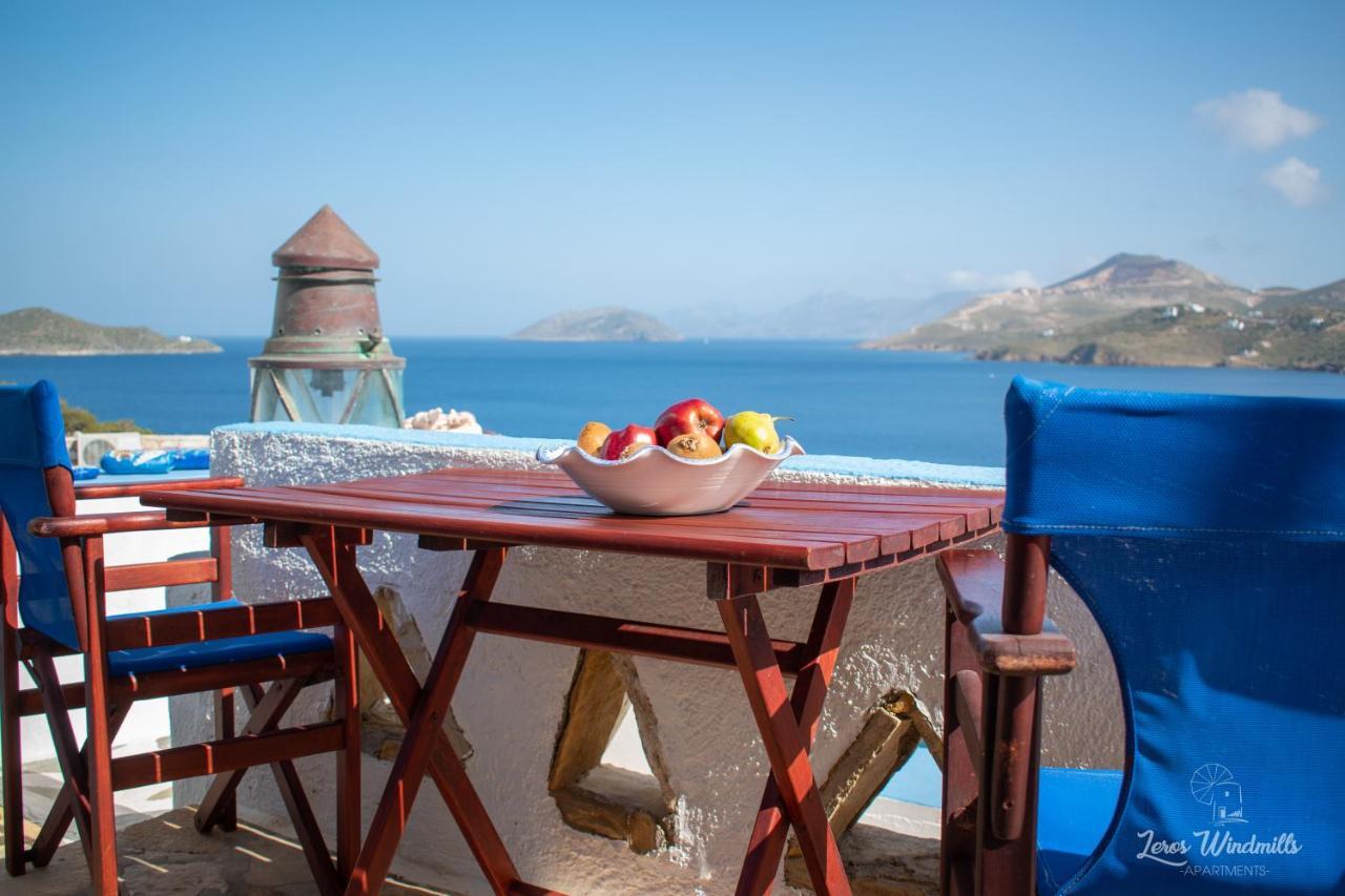 Appartement Leros Windmills à Panteli Extérieur photo