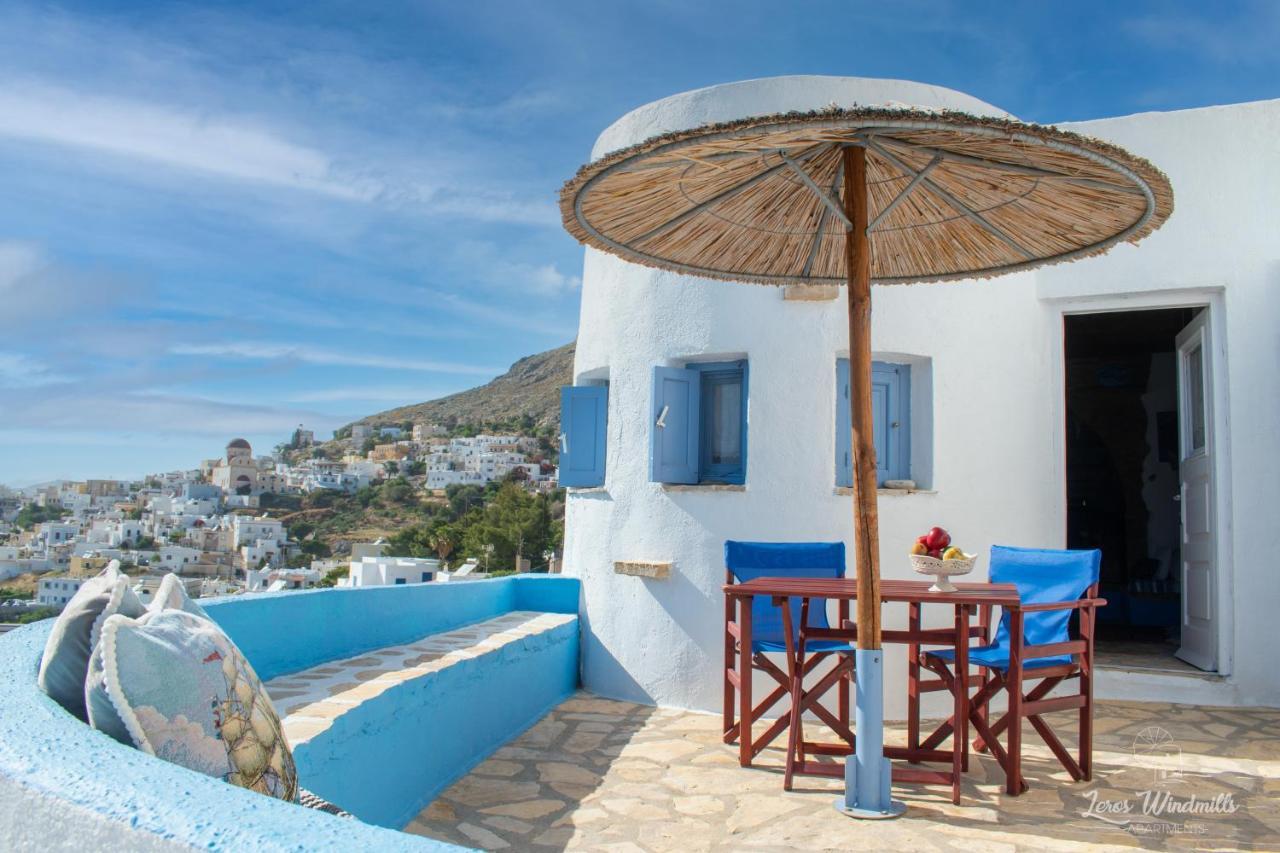 Appartement Leros Windmills à Panteli Extérieur photo