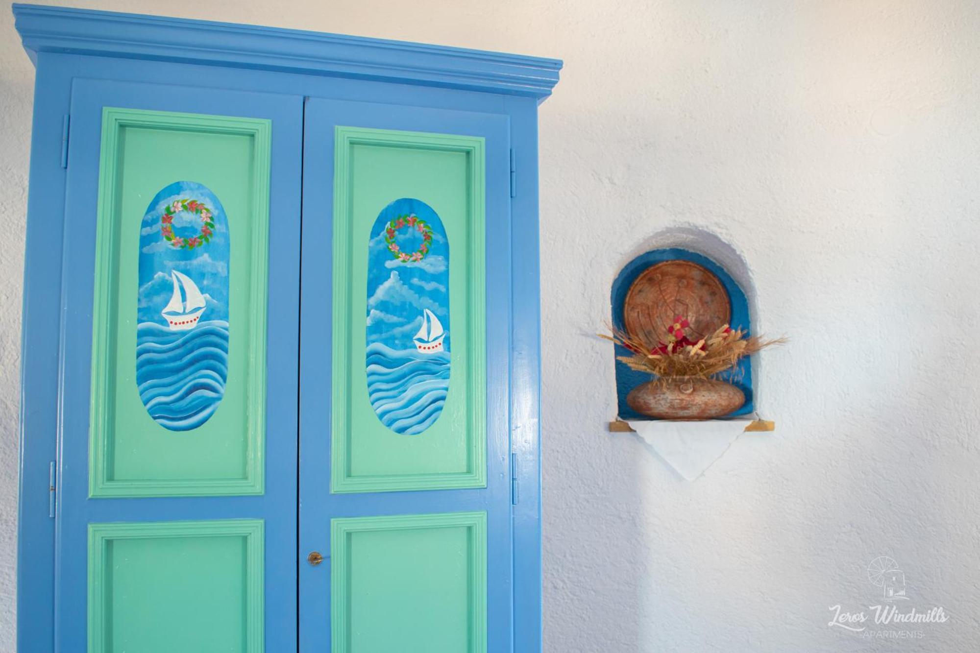 Appartement Leros Windmills à Panteli Extérieur photo